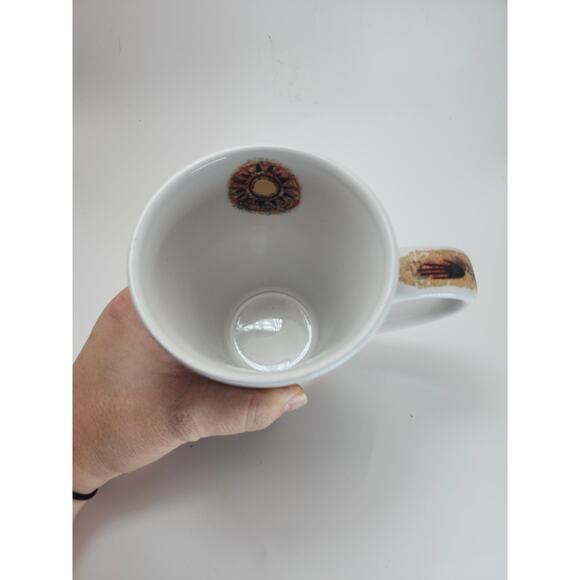 Polar Graphics Kokopelli Mug Southwest Tribal Flute Player Tapered Coffee Cup - Picture 6 of 8